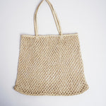 MILLIE MM shopping paglia a rete media CABAS MILLE MM 01BG503 NATURAL bagatelle france 