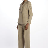 Blazer BICE doppio petto tela lana BICE33035556 112 quelledue 