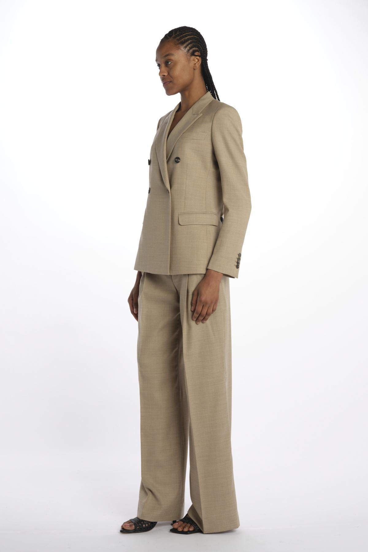 Blazer BICE doppio petto tela lana BICE33035556 112 quelledue 