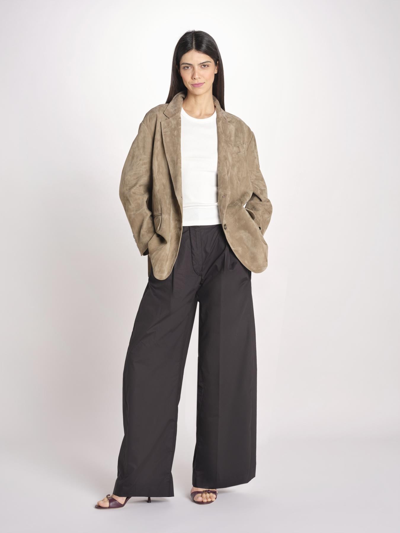 pantalone a vita bassa DEVA 3118 T0162 BALCK T0002 the latest 