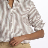 Camicia JOSEF lino righe 2515111052600 014 weekend maxmara 