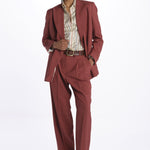 Blazer DENA doppio petto over lana seta DENA 33096786 48 quelledue 