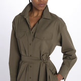 Abito CLOWN 2515221071600 008VERDEKAKI weekend maxmara 