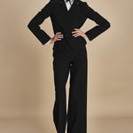 camicia con inserti in pizzo G0625111 1102 n21 