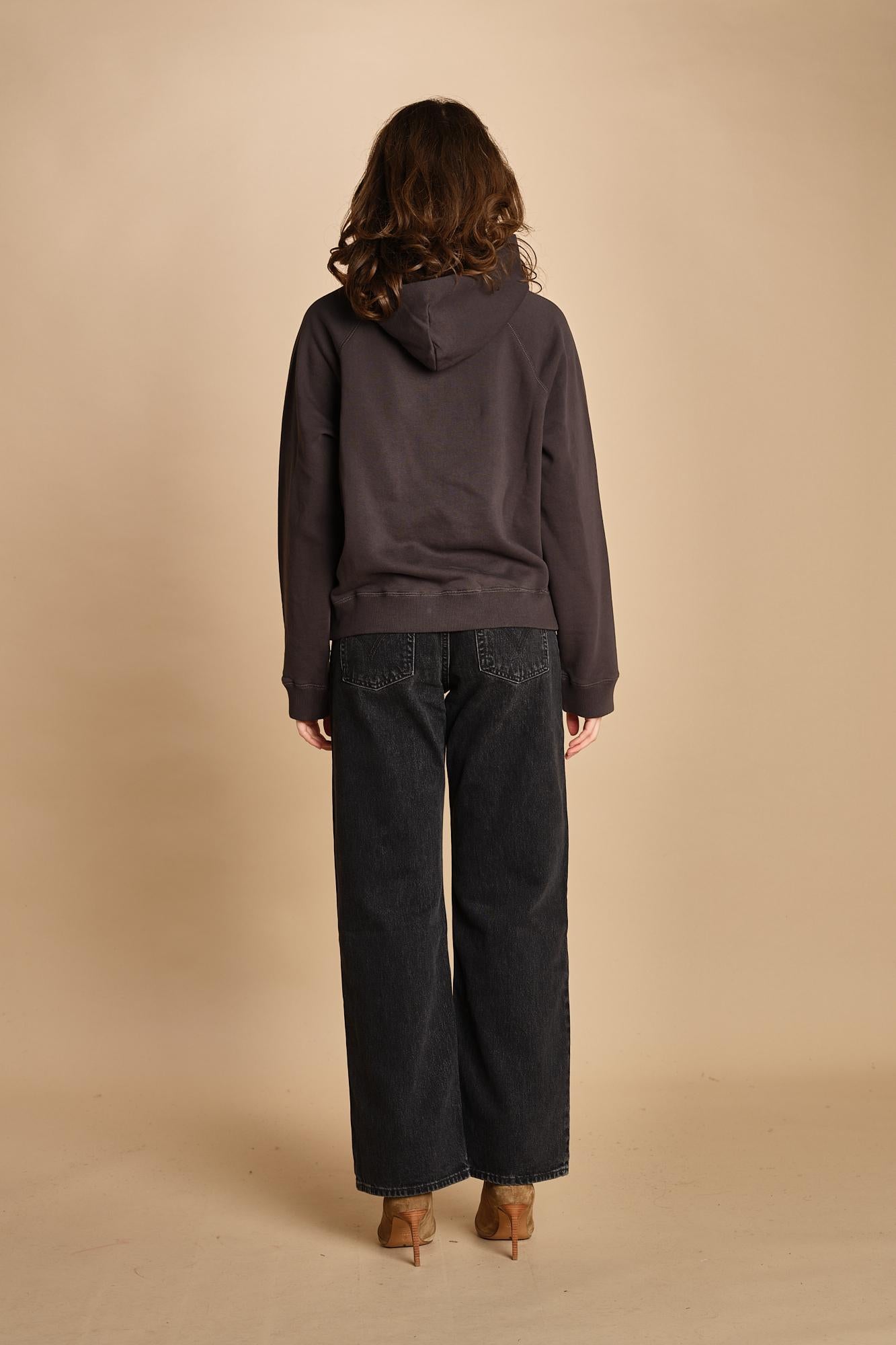 felpa con cappuccio. JWSS01607 CARBONE 021 zadig & voltaire 