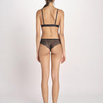 coulotte in satin e pizzo GLORIA L2541215 BLACK 900 love stories 