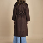 cappotto double con cintura KATE CHOCOLAT ba&sh 