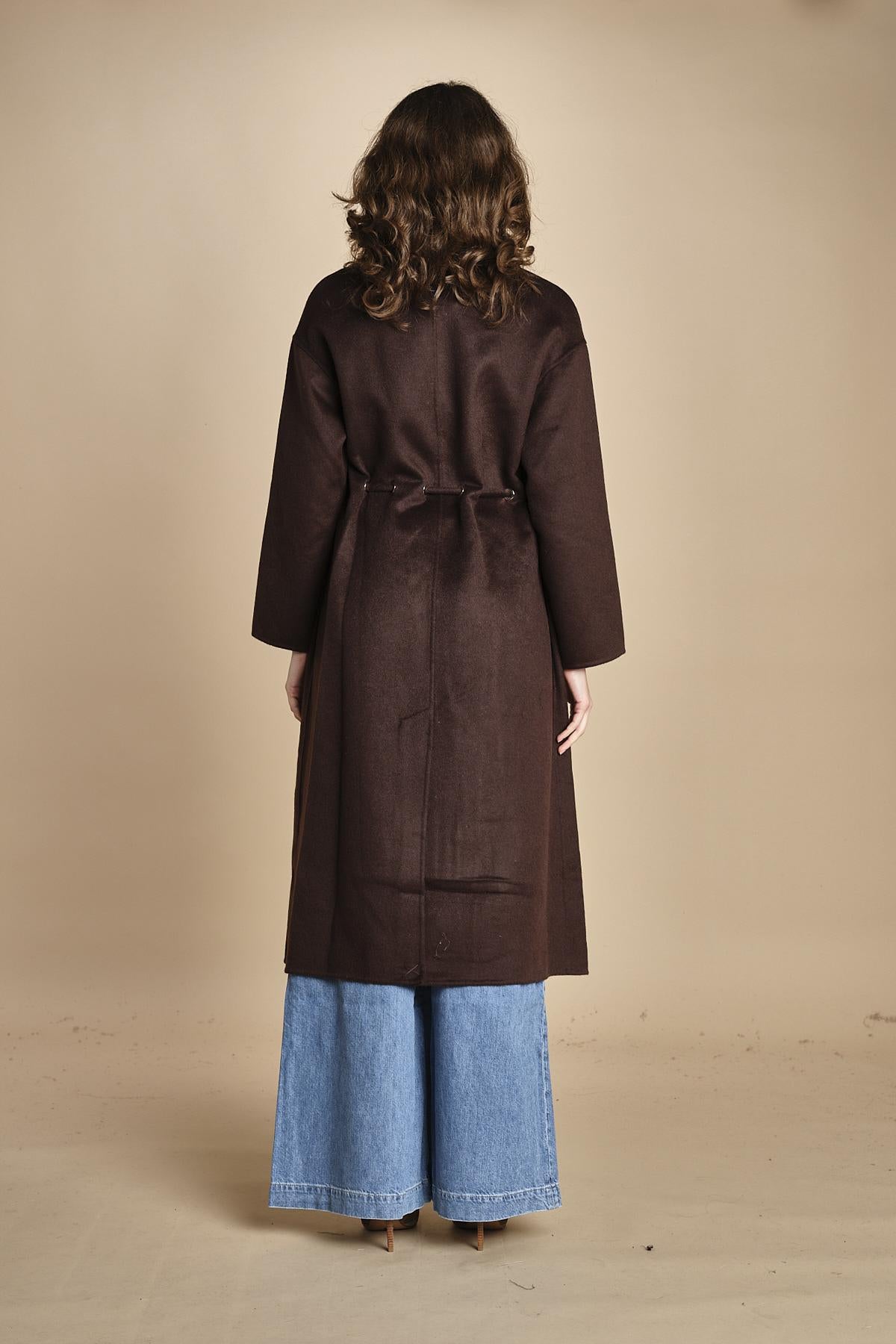 cappotto double con cintura KATE CHOCOLAT ba&sh 