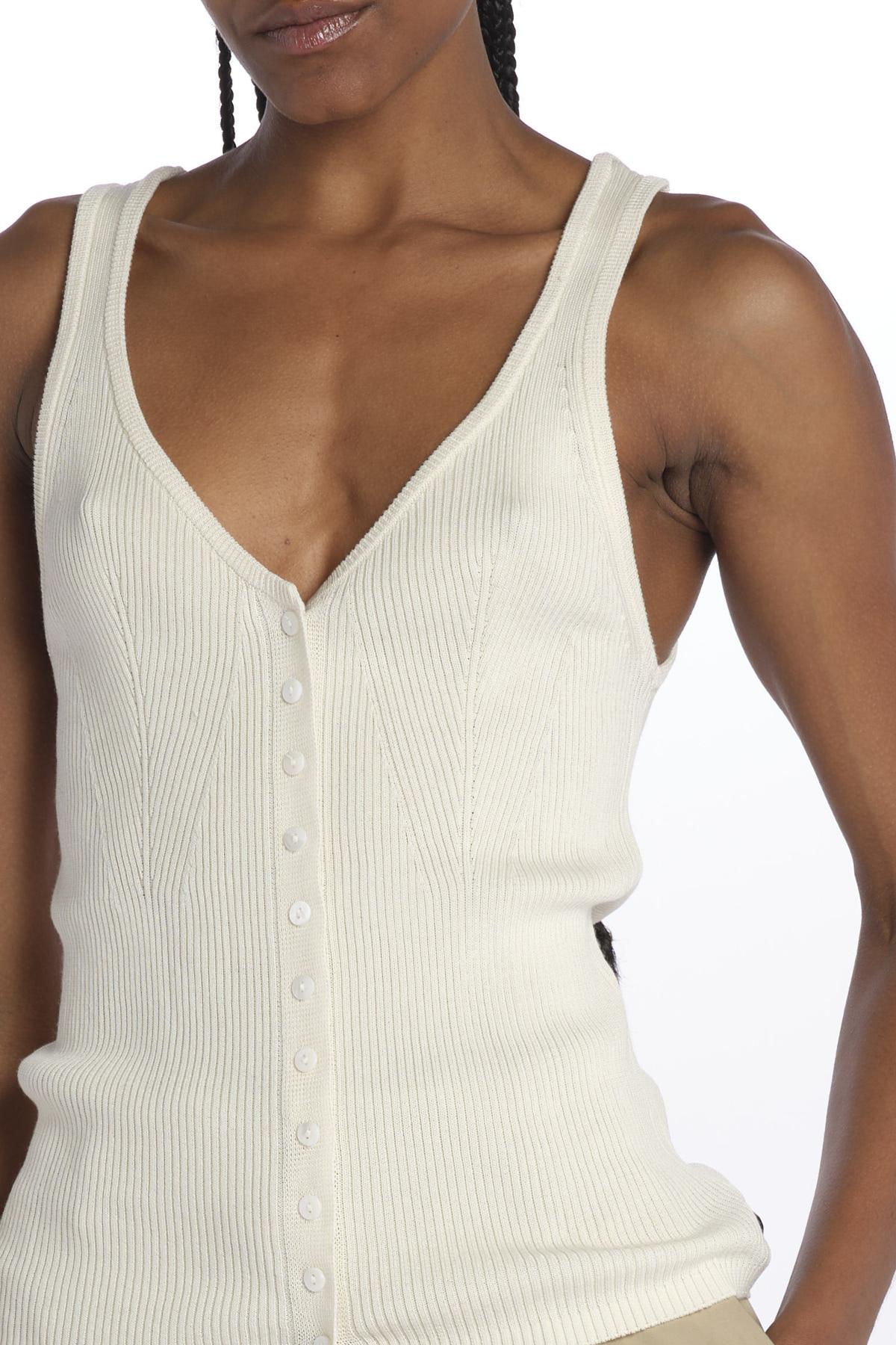 Gilet NELLIE costine 5538106 CREME herskind 