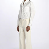 Pantalone MELODIA cropped risvolto MELODIA65254 10 quelledue 
