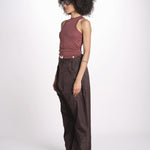 pantalone zip over in nylon PACK KLEIN sofie d'hoore 