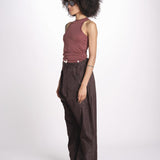 pantalone zip over in nylon PACK KLEIN sofie d'hoore 