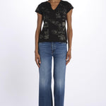 Tunisien ml cl multi strass JWTN02633 BLACK zadig & voltaire 
