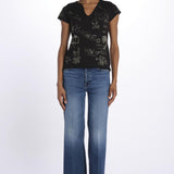 Tunisien ml cl multi strass JWTN02633 BLACK zadig & voltaire 