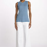 Canotta costine righine GUESS NOT SO TIRED NAVY howlin' 