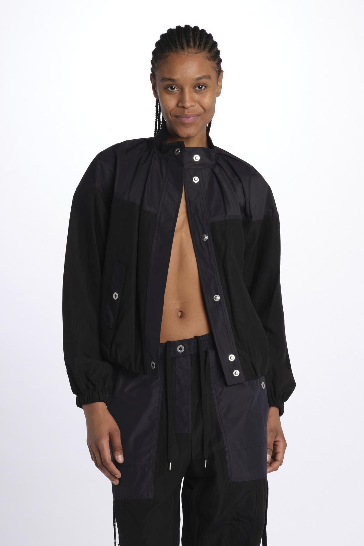 Bomber UTILITY bicolore 60841MLY BLACKMIDNIGHT phillip lim 