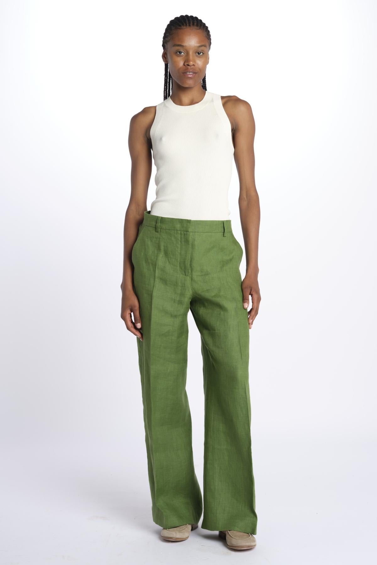 Pant MALIZIA lino pinces 2515131052600 026 weekend maxmara 