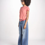 t-shirt girocollo manica corta WSCT20 377 CALIPSO PINK merz b 