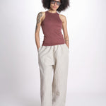 pantalone stropicciato PAVON NATURAL sofie d'hoore 