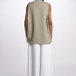 1331 gilet lino enzimato 1331 TORTORA dusan 