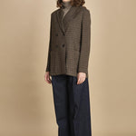 doppiopetto in lana a quadretti. 3741 002 circolo 1901 