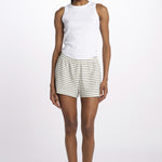 Shorts spugna righine SAFE SHORTS BIANCO howlin' 