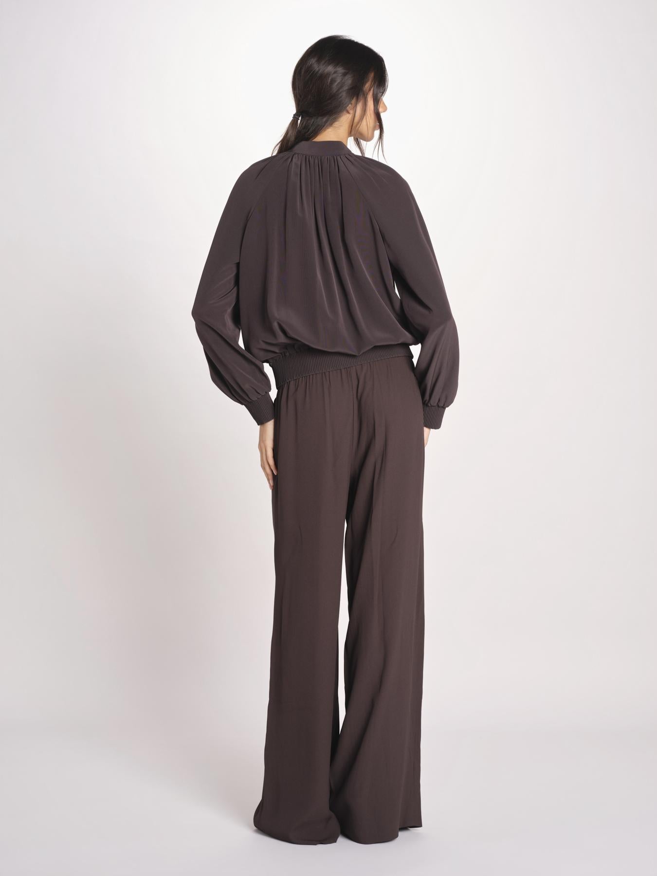 bomber in satin JF009669 COCOA 1204 joseph 