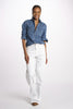 Denim CLARA combo wide long