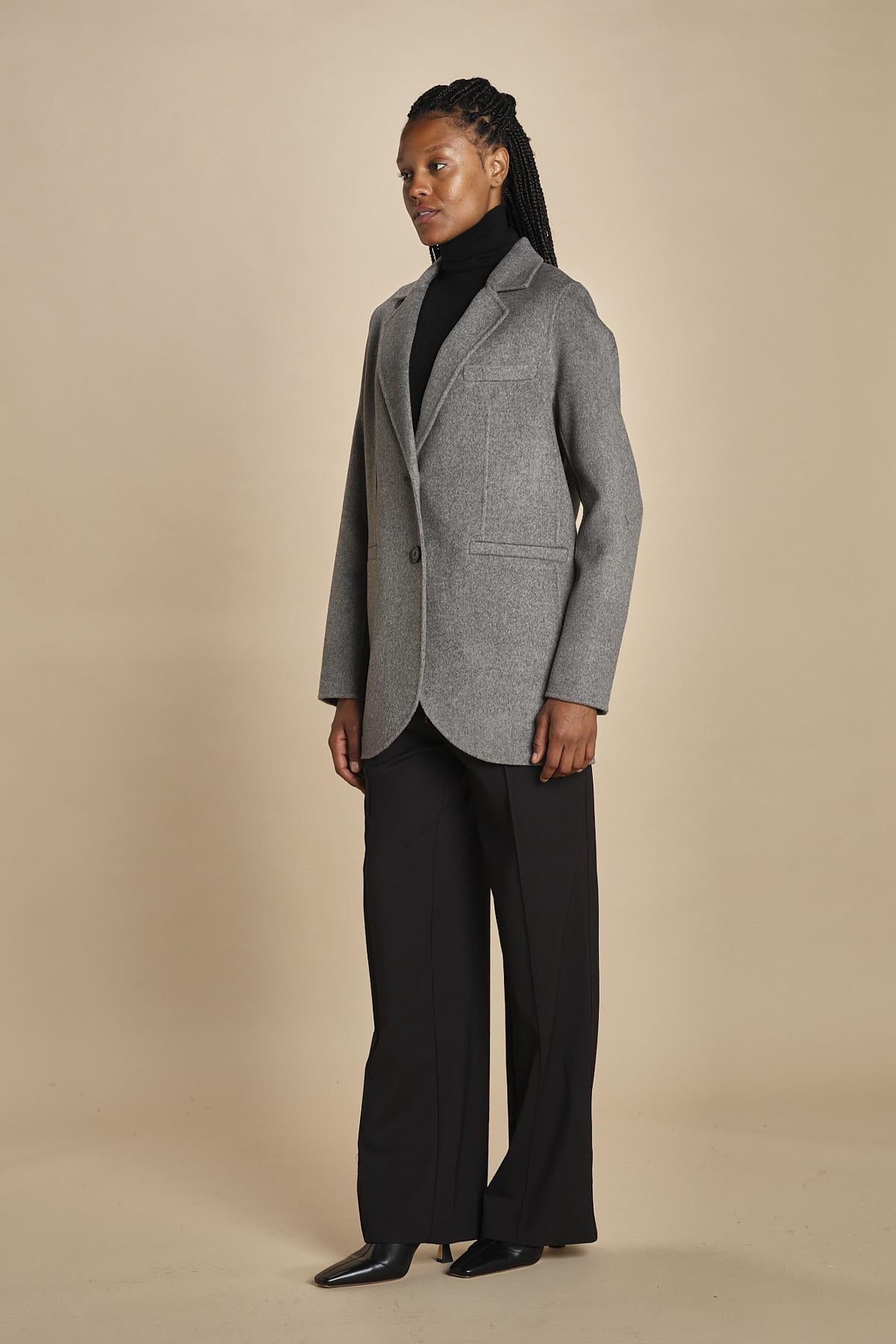 giacca over double MARC 3HVA36-V02018 GRIS CHINE vanessa bruno 