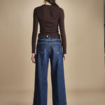 denim con risvolto THE CUFFED WIDE 2021210 SPENDER SPCR frame 