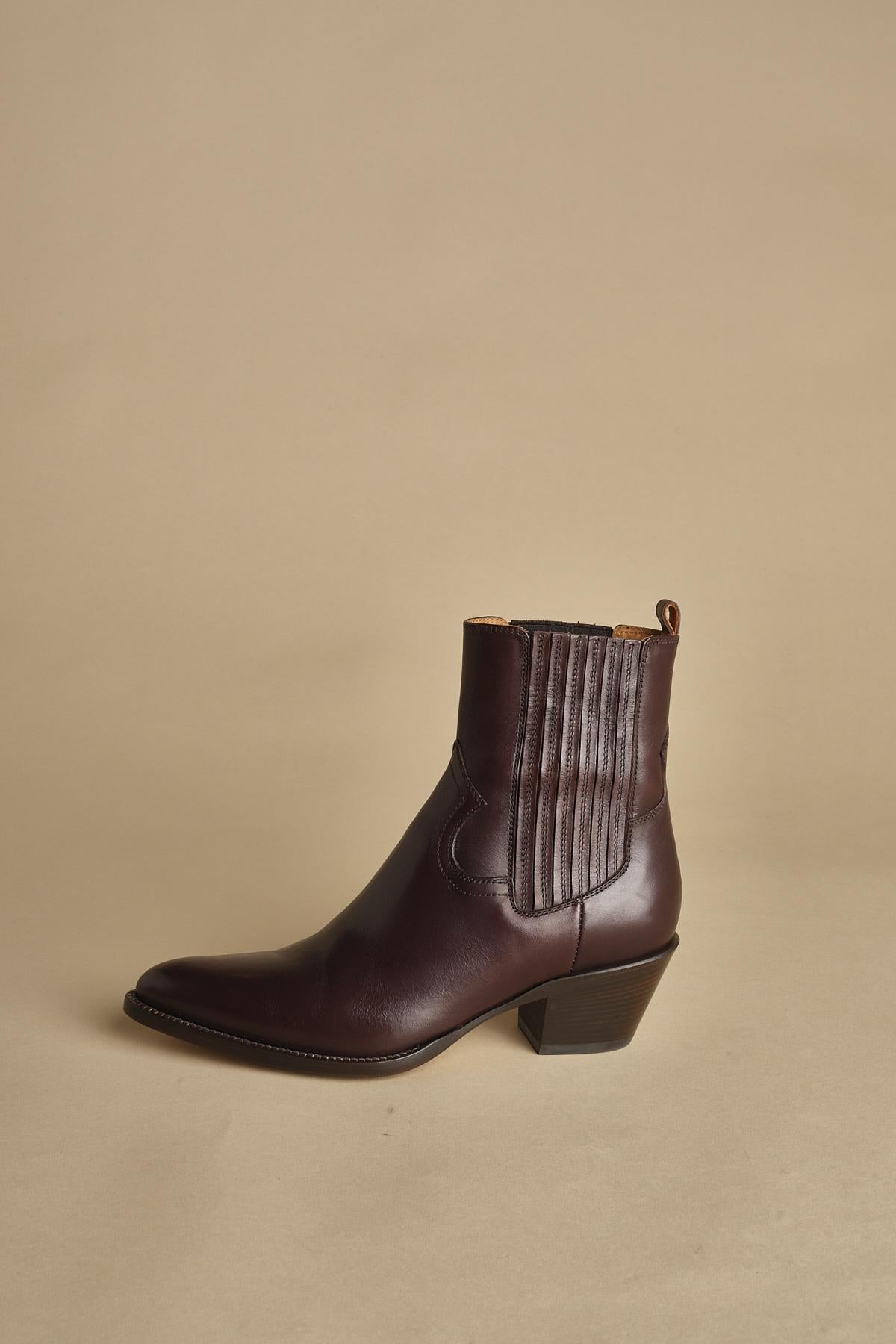 stivaletto texano. B10190ETRU-DC 03 EBONY buttero 