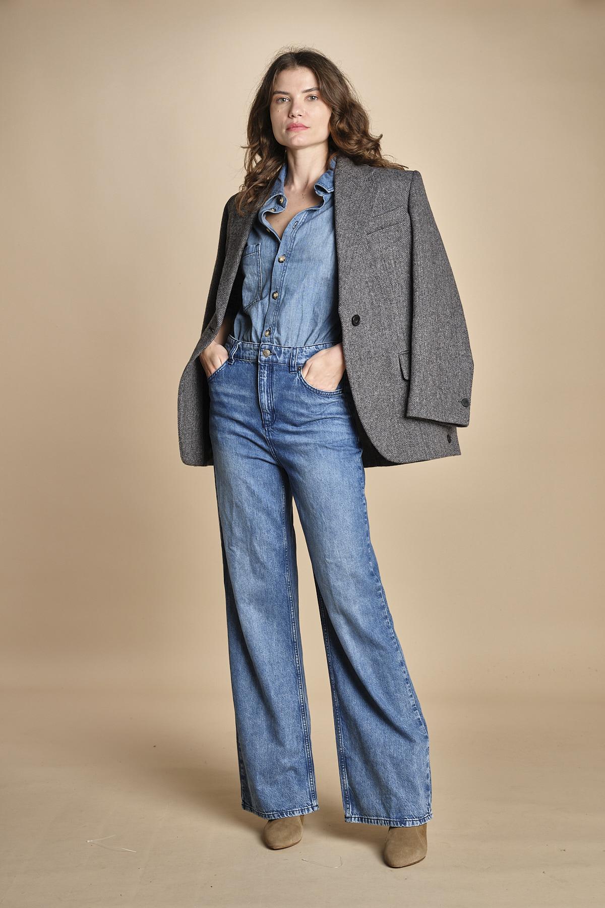 tuta denim BLOOM BLUEJEANS ba&sh 