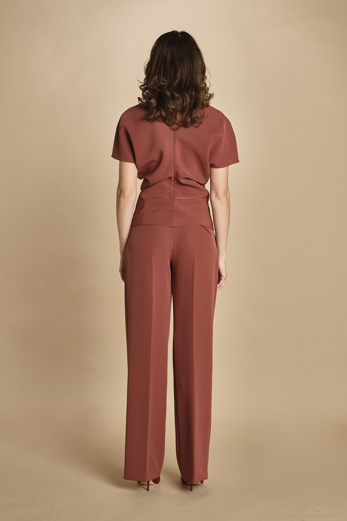 top manica corta con collo alto 31101-313 COCCCIO 57 federica tosi 