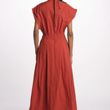 2125 chemisier di cotone 2125 TERRACOTTA dusan 