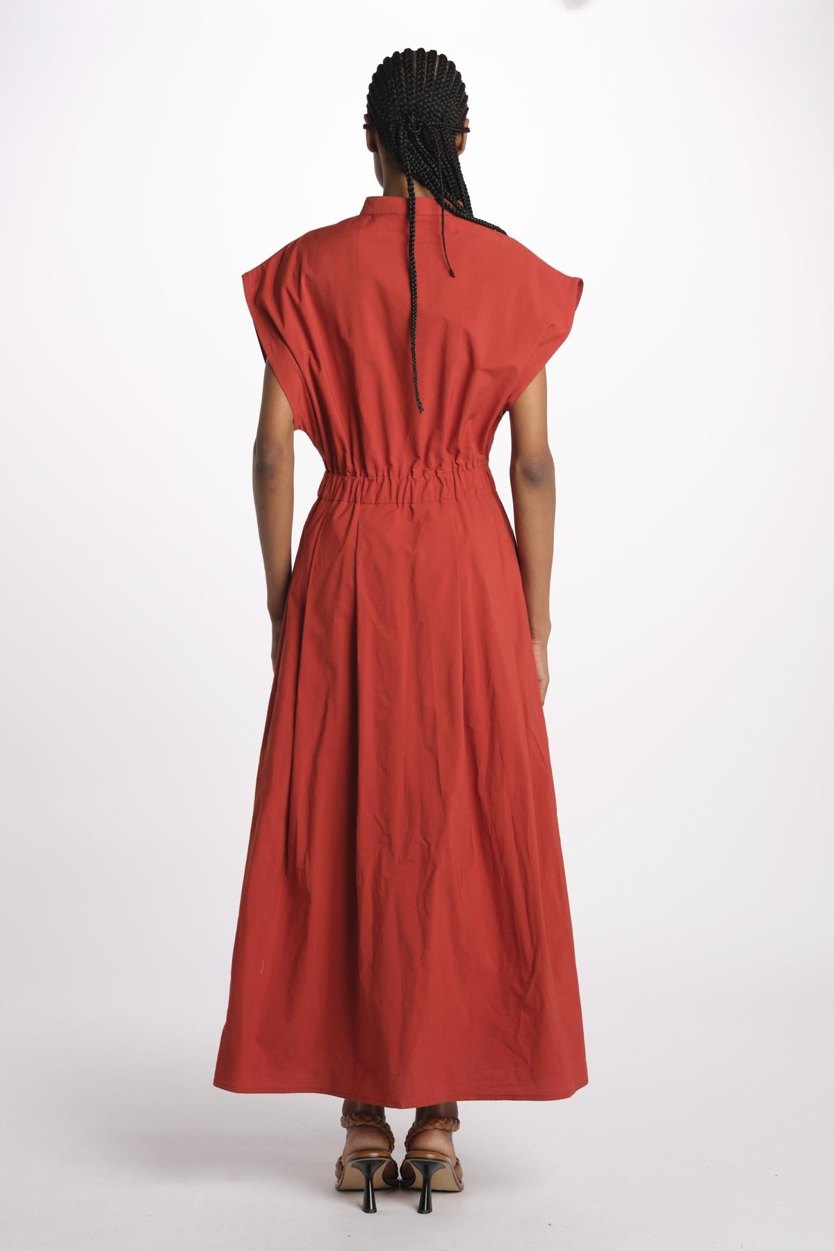 2125 chemisier di cotone 2125 TERRACOTTA dusan 