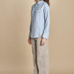 camicia texana TOLEDO-SM001 SKY fortela 