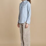 camicia texana TOLEDO-SM001 SKY fortela 