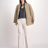 pantalone diritto in cotone MELODY L 684 54 85 PABBLE quelledue 