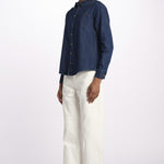 STACY  chemise jeans leggera ls 09 sh by fam. STACY INDIGO fam 
