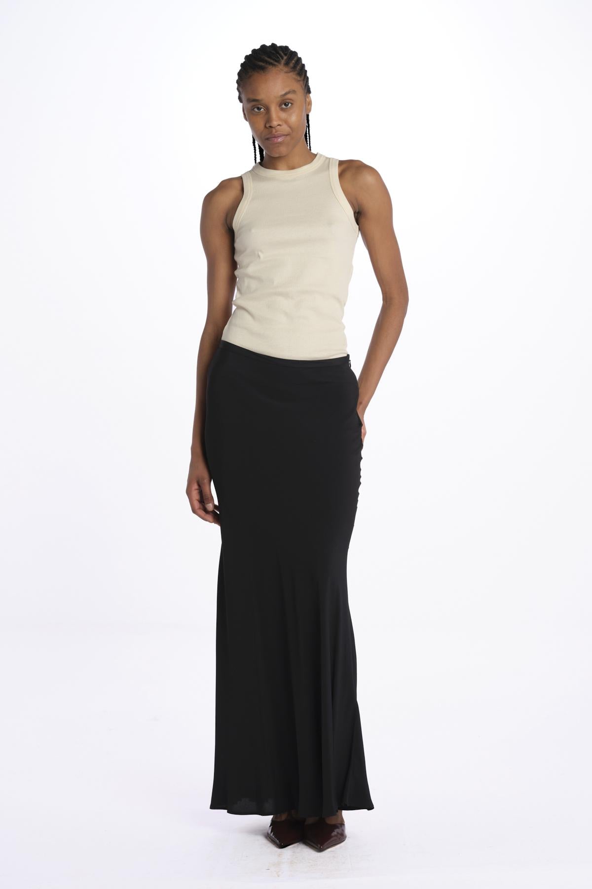Gonna lunga 40702-412 NERO federica tosi 