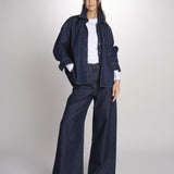 jeans 5 tasche dalla silhouette ampia TABELLA 2615181031600 001 BLU weekend maxmara 