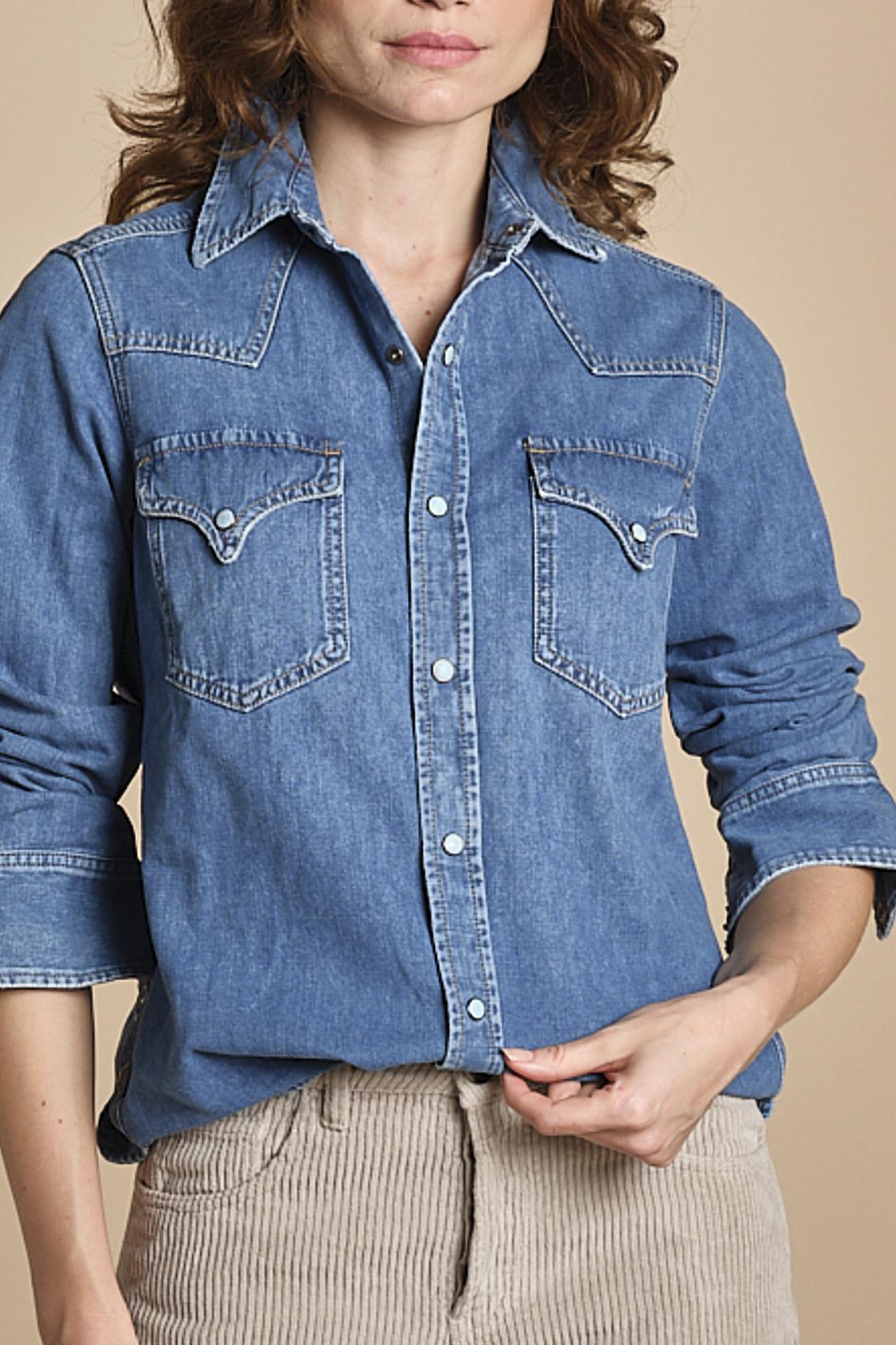 camicia denim NTEX-00403 D390 fortela 