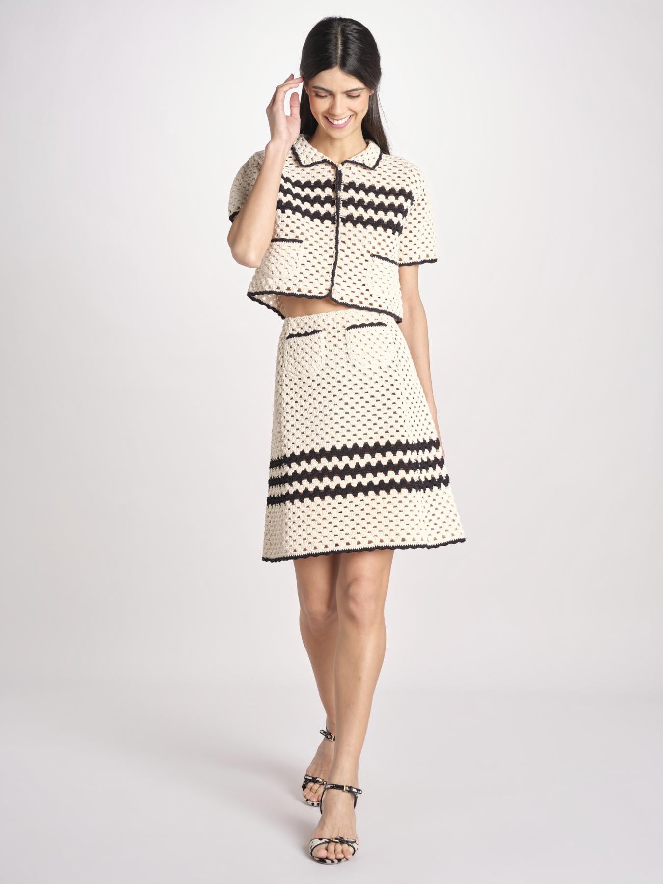 gonna in crochet AC03-9523-1259 PANNA n21 