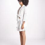 camicia con nodo MARIABL BLANC laraethnics 