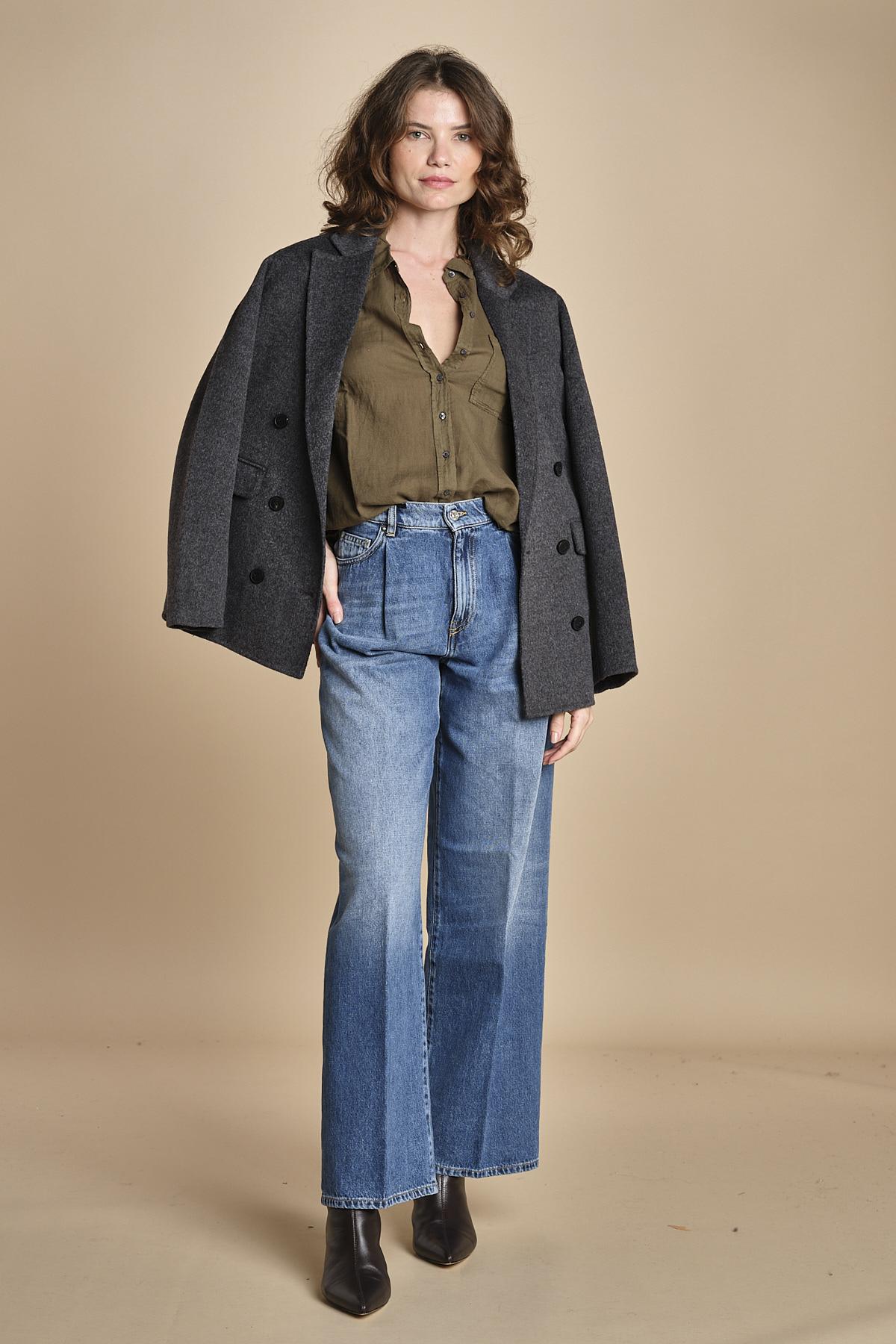 TACY camicia in jersey BETB500 MILITARY hartford 