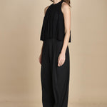 top in maglia plisse SERRES NOIR ba&sh 