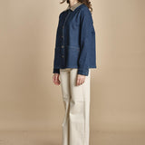giacca camicia denim LV28CI BLU fam 