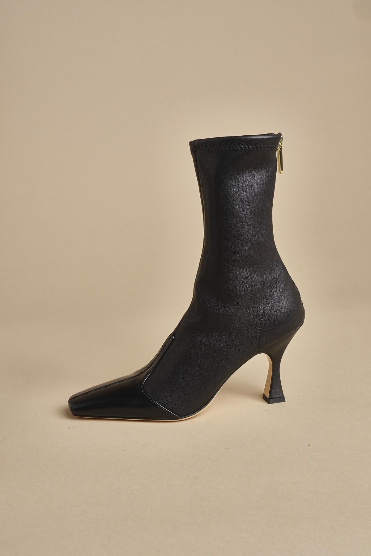 stivaletto in pelle MAVERIK ANKLE F770CFS BLK studio AMELIA 