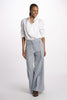 ORIANA cropped trousers with ribs