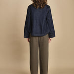 giubbino in denim. J423B912 MIDNIGHT RINSE MIDRI the GREAT 